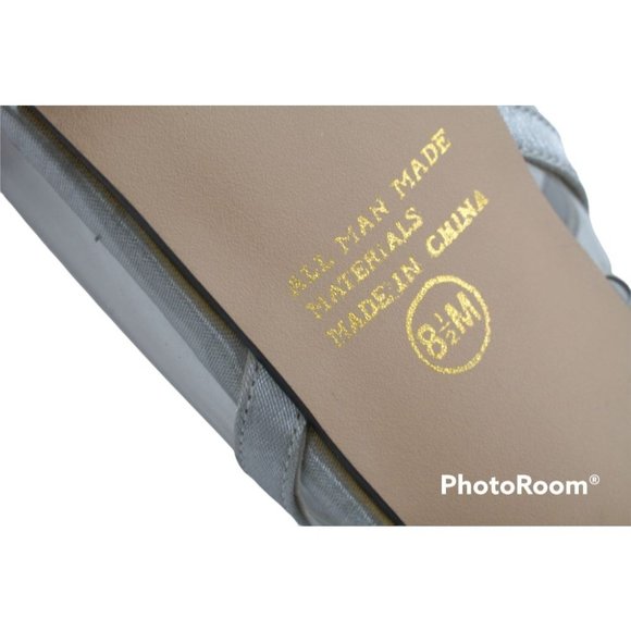 Y2K Lucite Heel Shoes, Clear Vinyl, Metallic Silver, Clear Crystals Bejeweled Hi - Picture 8 of 9